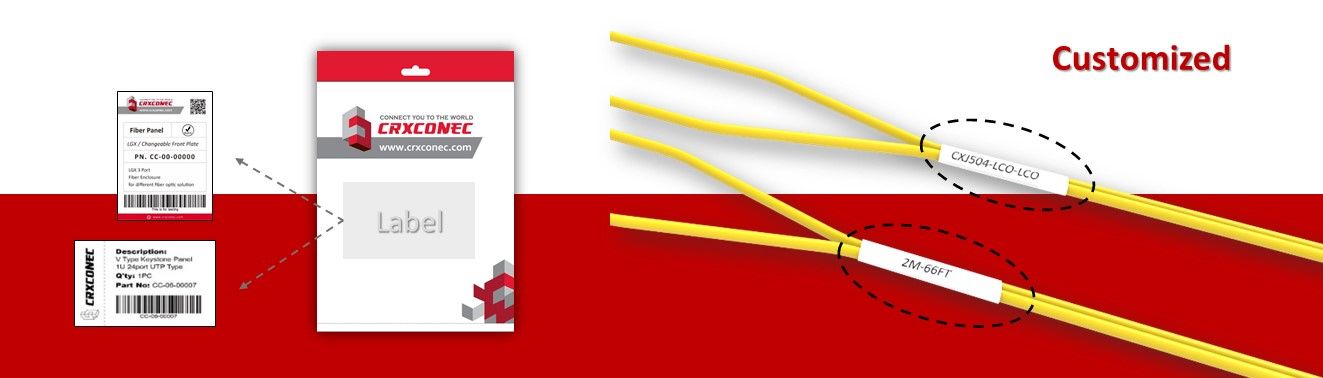 Uw SC naar SC patchkabel op maat gemaakt